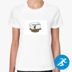 Женская спортивная футболка