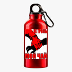 Металлическая бутылка 400 мл UV-DTF