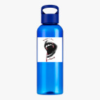 Прозрачная спортивная бутылка