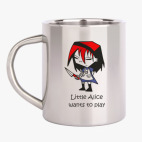 Кружка металлическая