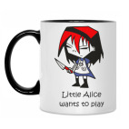 Кружка двухцветная