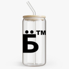 Банка с бамбуковой крышкой