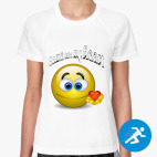 Женская спортивная футболка