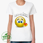 Женская футболка органик