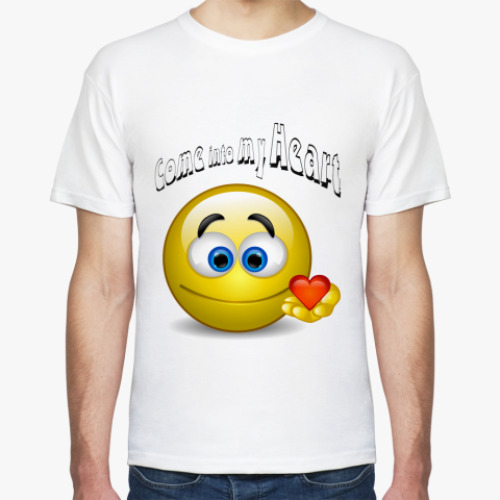 Футболка с принтом Любовь