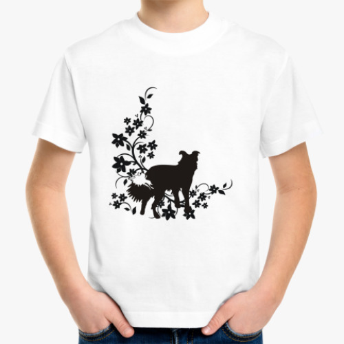 Детская футболка с принтом Бордер