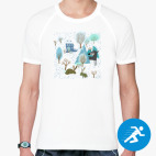 Мужская спортивная футболка