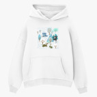 Толстовка худи оверсайз