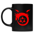 Кружка цветная UV-DTF