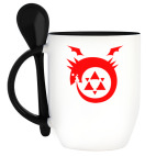 Кружка с ложкой