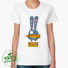 Женская футболка органик