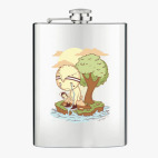 Фляжка стальная