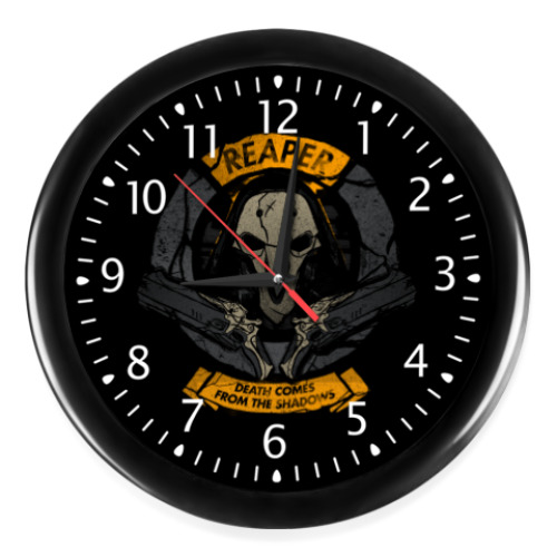 Настенные часы Overwatch Reaper Gabriel Reyes
