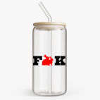 Банка с бамбуковой крышкой