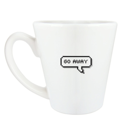 Чашка Латте с принтом Гик