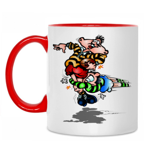 Кружка с принтом Американский футбол