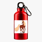 Металлическая бутылка 400 мл UV-DTF