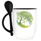 Кружка с ложкой