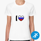 Женская спортивная футболка