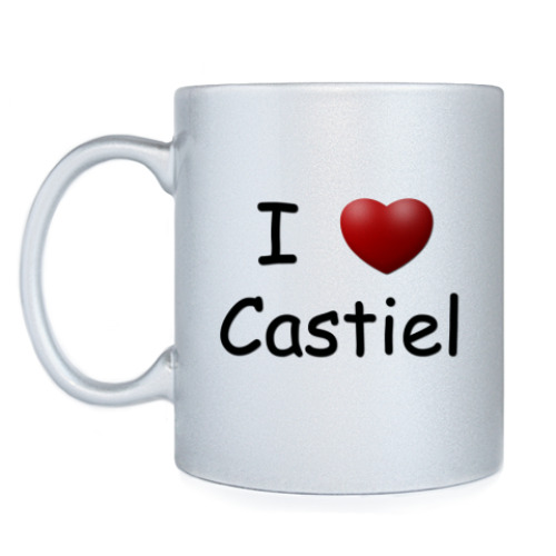 Кружка I Love Castiel
