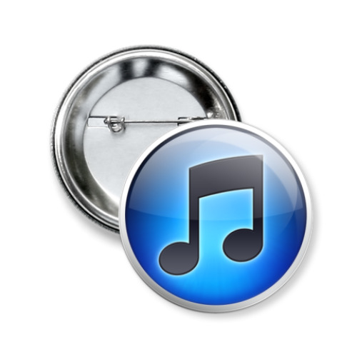 Значок 50мм  iTunes
