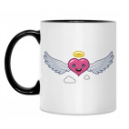 Кружка двухцветная