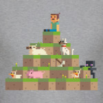 Вершина холма в Minecraft