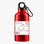 Металлическая бутылка 400 мл UV-DTF