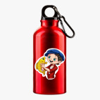 Металлическая бутылка 400 мл UV-DTF