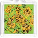 Птица хохлома