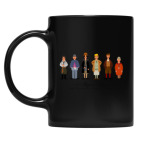 Кружка цветная UV-DTF