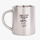 Кружка металлическая