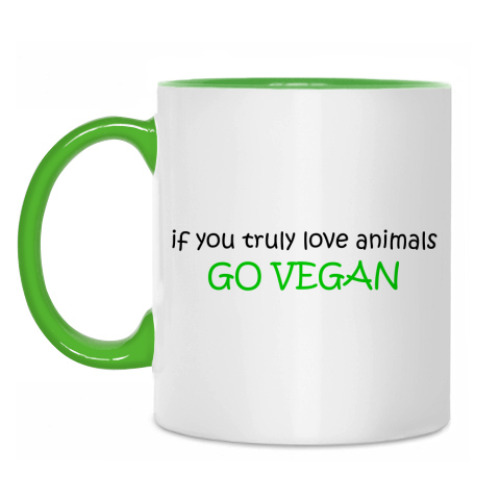 Кружка Go Vegan