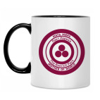 Кружка двухцветная