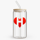 Банка с бамбуковой крышкой