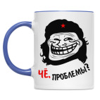 Двухцветная кружка Чё, проблемы?