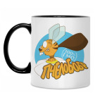 Кружка двухцветная