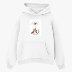 Толстовка худи оверсайз