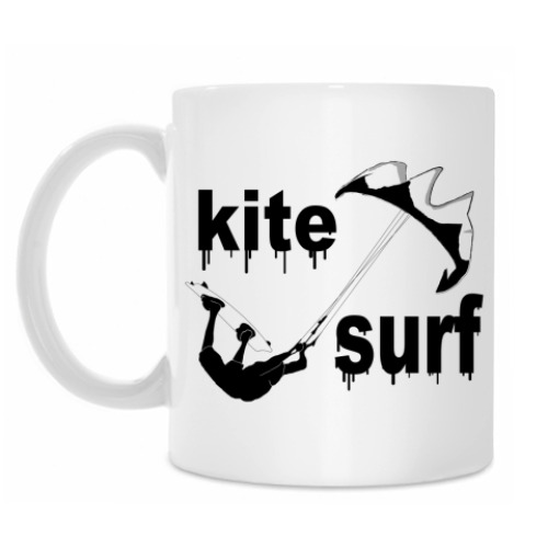 Кружка с принтом Для кайтеров
