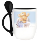 Кружка с ложкой