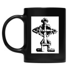 Кружка цветная UV-DTF