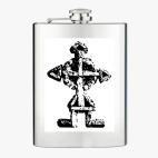 Фляжка стальная