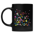 Кружка цветная UV-DTF