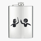 Фляжка стальная