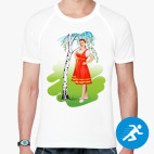 Мужская спортивная футболка