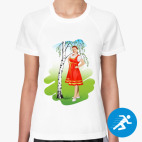 Женская спортивная футболка