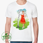 Мужская футболка органик