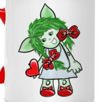 Девочка-тролль с сердечком