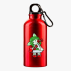 Металлическая бутылка 400 мл UV-DTF