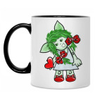 Кружка двухцветная